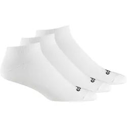 3er Pack adidas Thin Linear Low-Cut Socken HT3447 - white/black 34-36