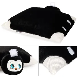 Brubaker Kuscheltierkissen Pinguin 40 x 30 cm Schwarz/Weiß