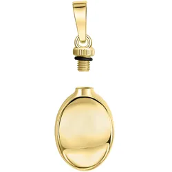 Ketten-Anhänger FIRETTI "Schmuck Geschenk Silber 925 Erinnerungskapsel Anhänger", gold (gelbgoldfarben), Schmuckanhänger, Damen, Silber 925 (Sterlingsilber), 2,70 g