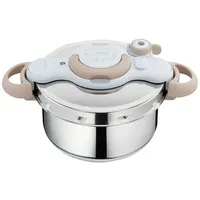 SEB Clipso minut' respect 4,5 l Edelstahl silber