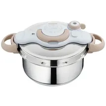 SEB Clipso minut' respect 4,5 l Edelstahl silber