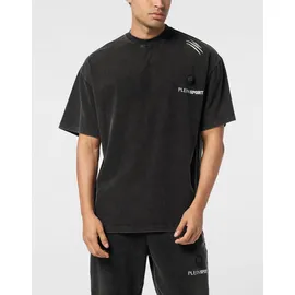Plein Sport T-Shirt Rundhalsausschnitt, Größe XXL, schwarz 02 | black