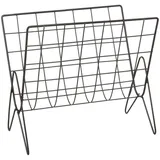 ATMOSPHERA CREATEUR D'INTERIEUR Atmosphera - Zeitschriftenständer Life - Metall - schwarz - 35-5x31-5 cm. - Schwarz