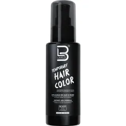 L3VEL3 Temporary Hair Color Black 125 ml
