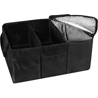 Apa 23480 Kofferraumtasche Passend für Modell (Auto) Universal Polyester (L x B x H) 420 x 570 x 275 mm Schwarz
