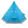 vidaXL Tipi-Campingzelt 4 Personen Blau