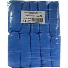 CareLiv überschuhe Einmal Kunststoff blau