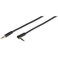 Vivanco 46135 Audio-Kabel 0,5 m 3.5mm Schwarz