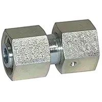 Riegler Einstellbare gerade Verschraubung, Rohr-Außen-Ø 12, Stahl verz., V