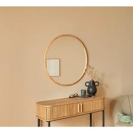 Atmosphera Créateur d'intérieur Wandspiegel beige - Kim braun d75cm