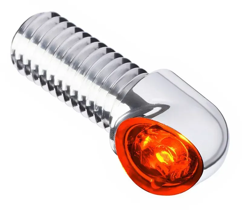 Motogadget Mo-blaze Tens2 2in1 Rear Blinker Für Motorräder - Silver - One Size