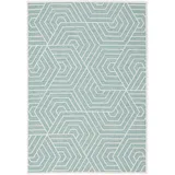 Pergamon In & Outdoor Flachgewebe Ottawa Trend Mintgrün 80x150cm