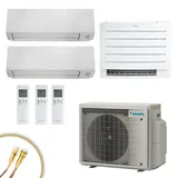 DAIKIN Perfera Wand-/Truhengeräte| kombinierbar | 3,4 kW+2x2,0 kW Quick Connect