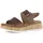 Gabor Damen, Riemchensandalen, Frauen Sandalen,Sandaletten,Sommersandalen,bequem,flach,Sommerschuhe,Strandschuhe,Camel (LDS/S.Kork),40 EU 6.5 UK