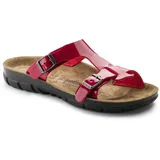 Birkenstock Damen-Pantolette Sofia, BirkoFlor, schmal, Tango Rot, Größe 38