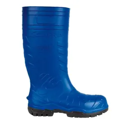 PU-Stiefel S5 "SAFEST BLUE" blau - 38 - Blau