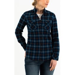 Rokker Salinas Dames Shirt, blauw, L Voorvrouw