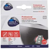 CARE + PROTECT Klingen Für Reinigungsschaber; Für Glas-, Keramik- Und Induktionskochfelder- Keine Kratzer- Oberflächen Werden Wieder Hell Und Glänzend- Sicher- Packung Mit 10 Klingen