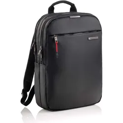 MIQUELRIUS Business Rucksack 13L schwarz – Laptopfach 16" mit RFID-Schutz, wasserabweisend, Reflektoren - 44,5x30x6cm