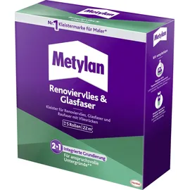 Metylan Renoviervlies & Glasfaser Tapetenkleister 500 g Transparent
