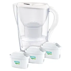 Brita Marella cool white 2,4 L + 3 Maxtra Plus Kartuschen