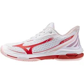 Mizuno Wave Exceed Tour 7 Herren White/Fiery Red/Pinkesque 39