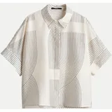 Someday Bluse Zulin Schwarz/Weiß M