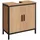 EUGAD Waschbeckenunterschrank Badezimmerschrank 60x60x30cm Schrank im Badezimmer