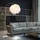 GLOBO Bogenleuchte 8,5W silber/weiß