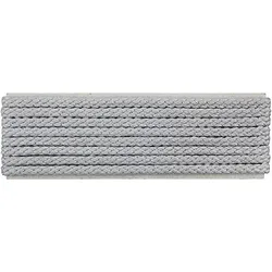 buttinette Kordel für Bekleidung, hellgrau, 4 mm Ø