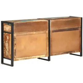 vidaXL Sideboard 172x35x80 cm Altholz Massiv