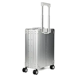 Aleon Business 4-Rollen Cabin 55 cm / 37 l grau/silber