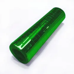 Glitzer Luftschlangen grün metallic
