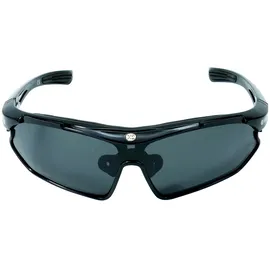 YEAZ Sport-Sonnenbrille SUNRAY schwarz/polarisiert