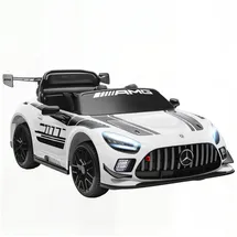 aiyaplay Kinder Elektroauto Mercedes-AMG 12V Weiß (1-tlg)