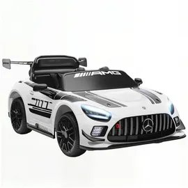 aiyaplay Kinder Elektroauto Mercedes-AMG 12V Weiß (1-tlg)