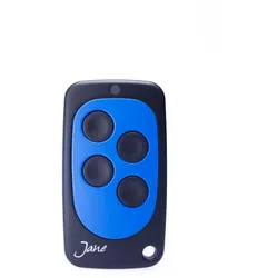 Schartec Universal Handsender TOP01 433 MHz - 868 MHz Festcode und Rollingcode blau