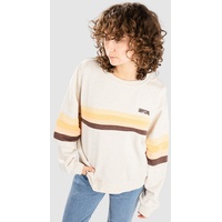 Rip Curl Surf Revival Pannelled Crew Sweater oatmeal marle M