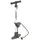 Prophete Standpumpe Alu-Fußstandpumpe m. digitalem Manometer orange|weiß