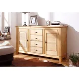 Home Affaire Sideboard »Rauna«, Kommode, B/T/H: 150/37/84 cm, beige