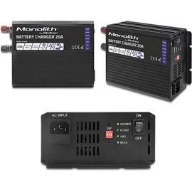 Qoltec Charger for LiFePO4 AGM GEL SLA 20A