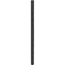 vidaXL Unkrautvlies Schwarz 2 x 200 m
