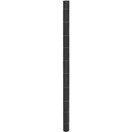 vidaXL Unkrautvlies Schwarz 2 x 200 m