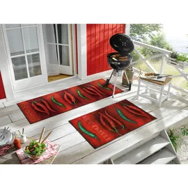 Wash+Dry Hot Chili 75 x 190 cm Rot