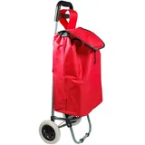Helo24 Einkaufswagen rot klappbar