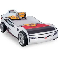 Möbel-Zeit Autobett COUPE weiß, 90x190 cm