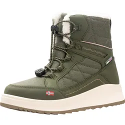 Mädchen Winterschuhe Arendal XT Dunkle Olive/Dämmerung Rosa 33