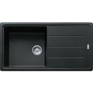Franke BFG 611 links Einbauspüle onyx Handbetätigung 970 x 500 mm