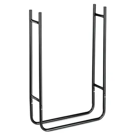 Relaxdays Kaminholzregal 60 x 20 x 90 cm schmal schwarz