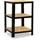 shelfplaza Schwerlastregal Stahl 90x50x50 cm schwarz 3 Böden